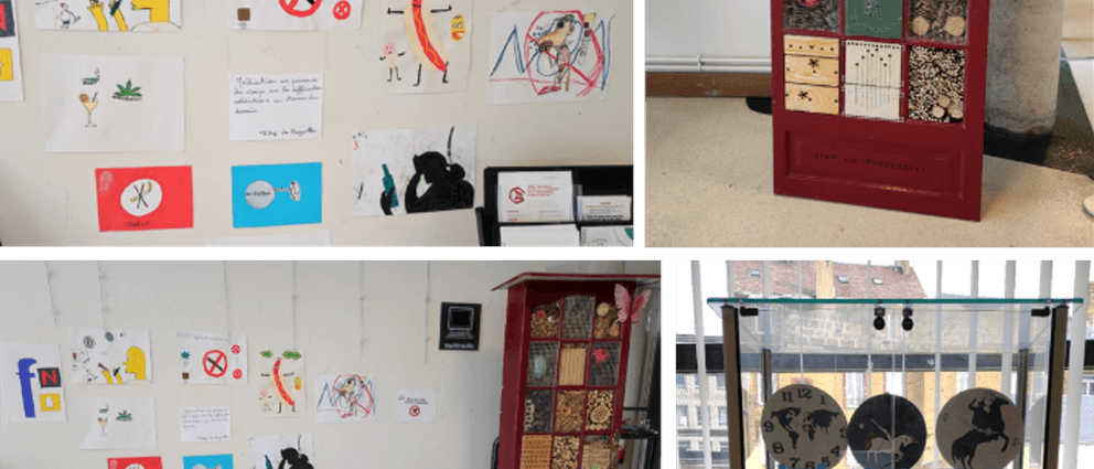 Retour en photos sur l’exposition de l’ITEP de Bazeilles à la MDPH