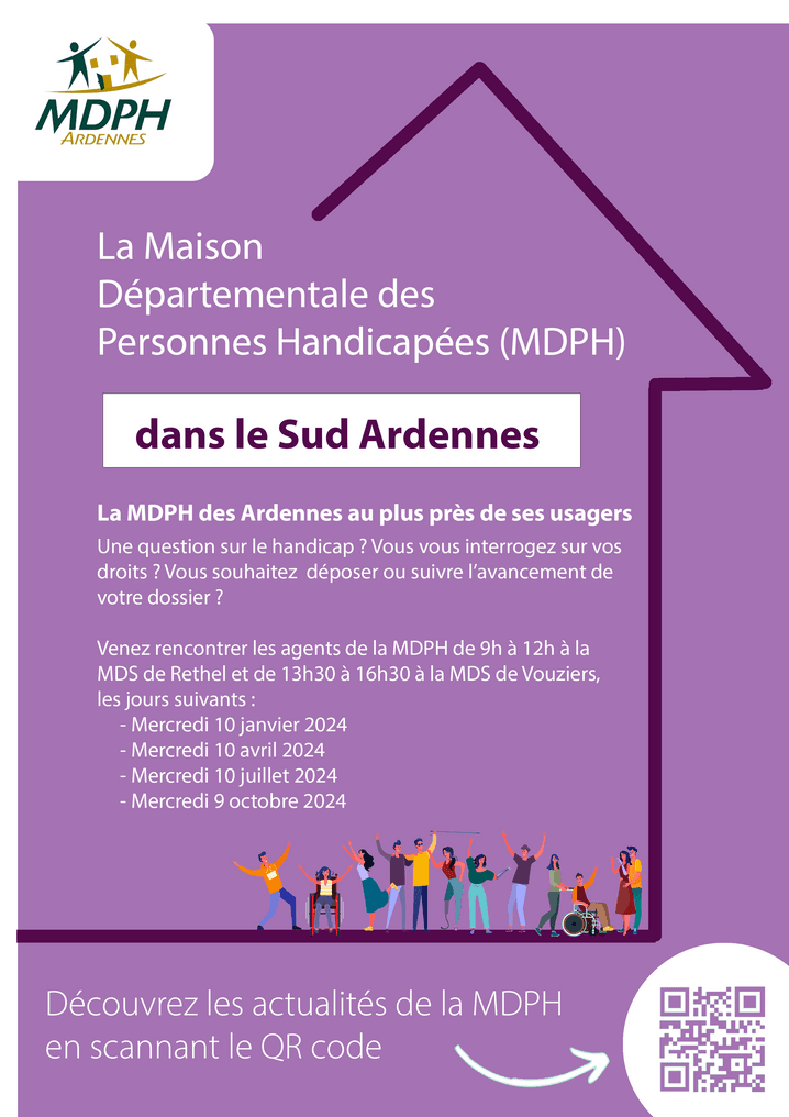 La MDPH part à la rencontre de ses usagers du Sud Ardennes